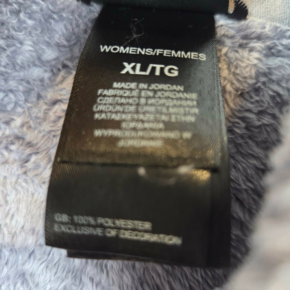 The North Face Womens Fleece Jacket Gray Zip Up Cozy Warm Outerwear Size XL - Picture 7 of 12